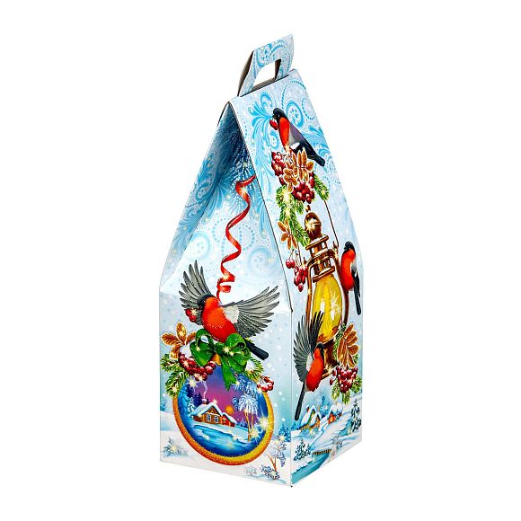 Сладкий новогодний подарок Зимний день