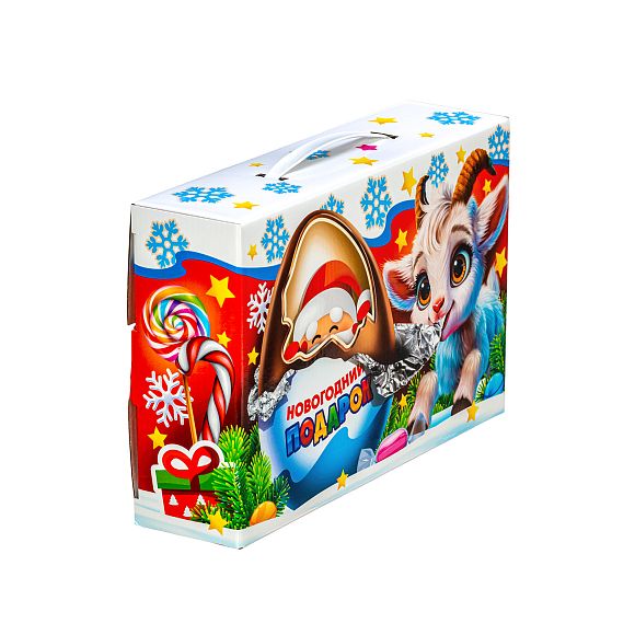 Сладкий новогодний подарок Сладкий подарок «Козочка-Сладкоежка»
